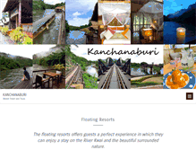 Tablet Screenshot of kanchanaburiresorts.com